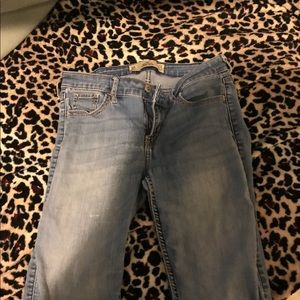 Different color Hollister jeans